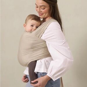 Solly Baby Cream taupe brown Wrap Carrier